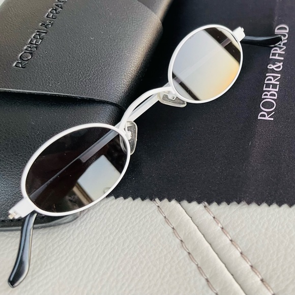 NWOT! 
Roberi & Fraud 
WHITE DORIS 
Sunglasses | Eyeglasses | Eyewear - Picture 11 of 17